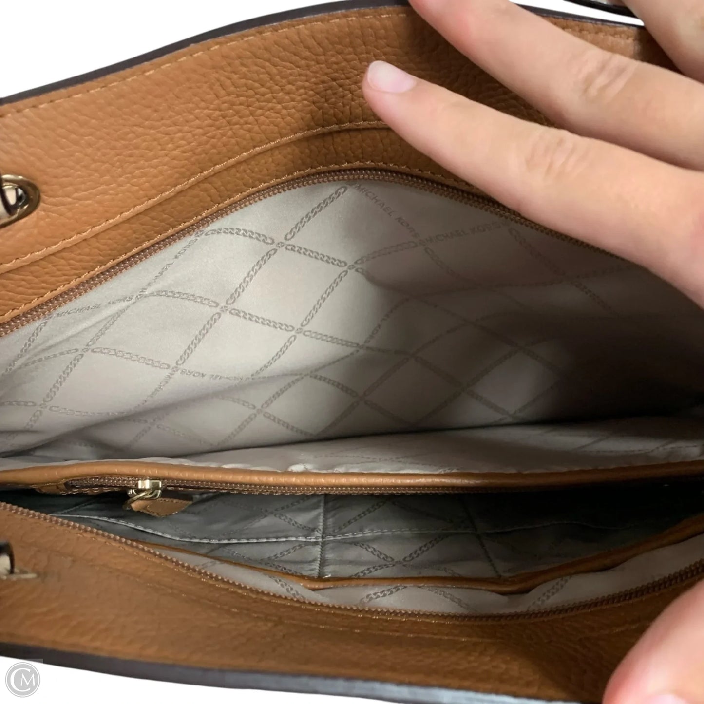 Tote Designer By Michael Kors, Size: Large