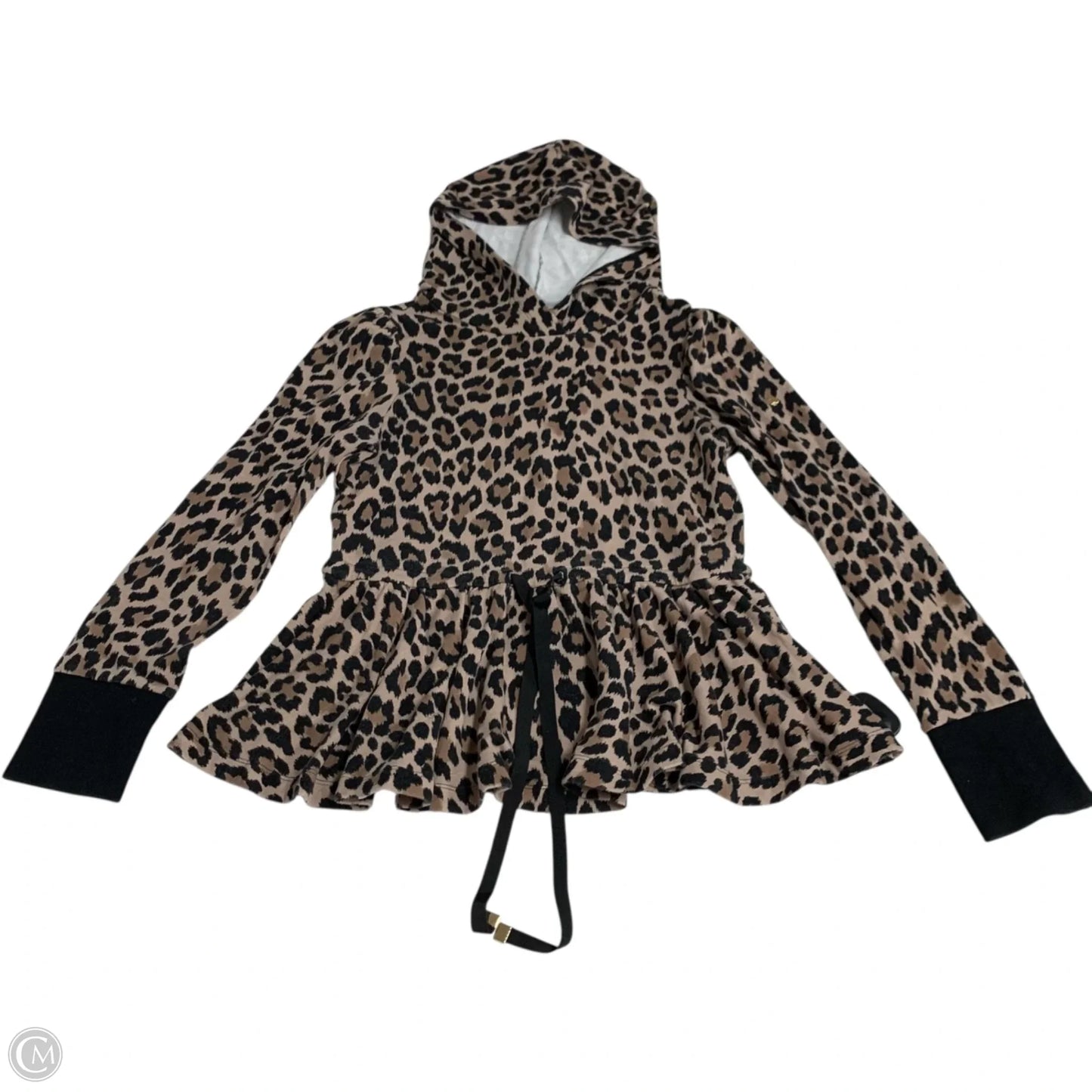 Sweatshirt Designer By Kate Spade In Animal Print, Size: S