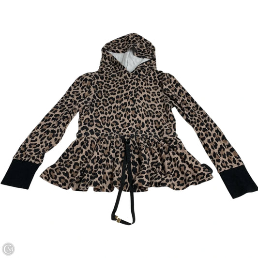 Sweatshirt Designer By Kate Spade In Animal Print, Size: S
