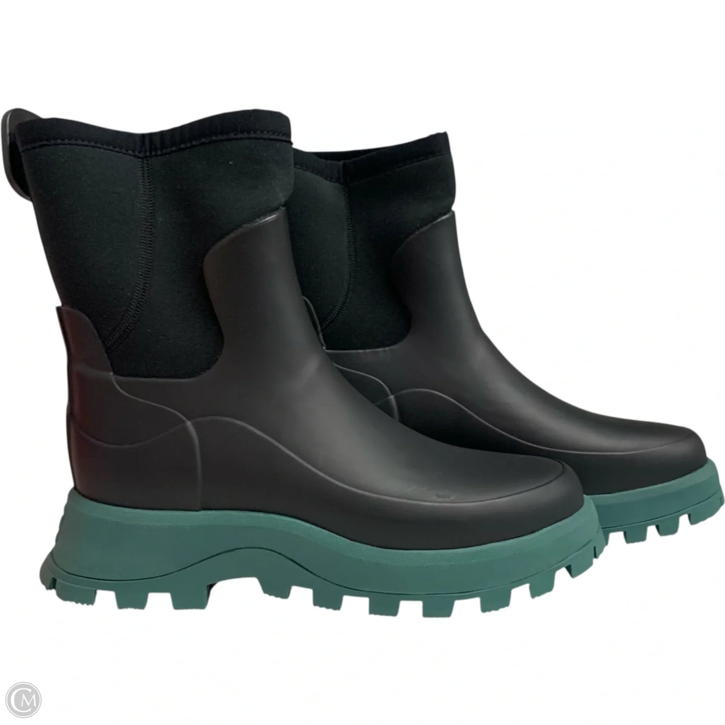 Boots Rain By Hunter In Black, Size: 7