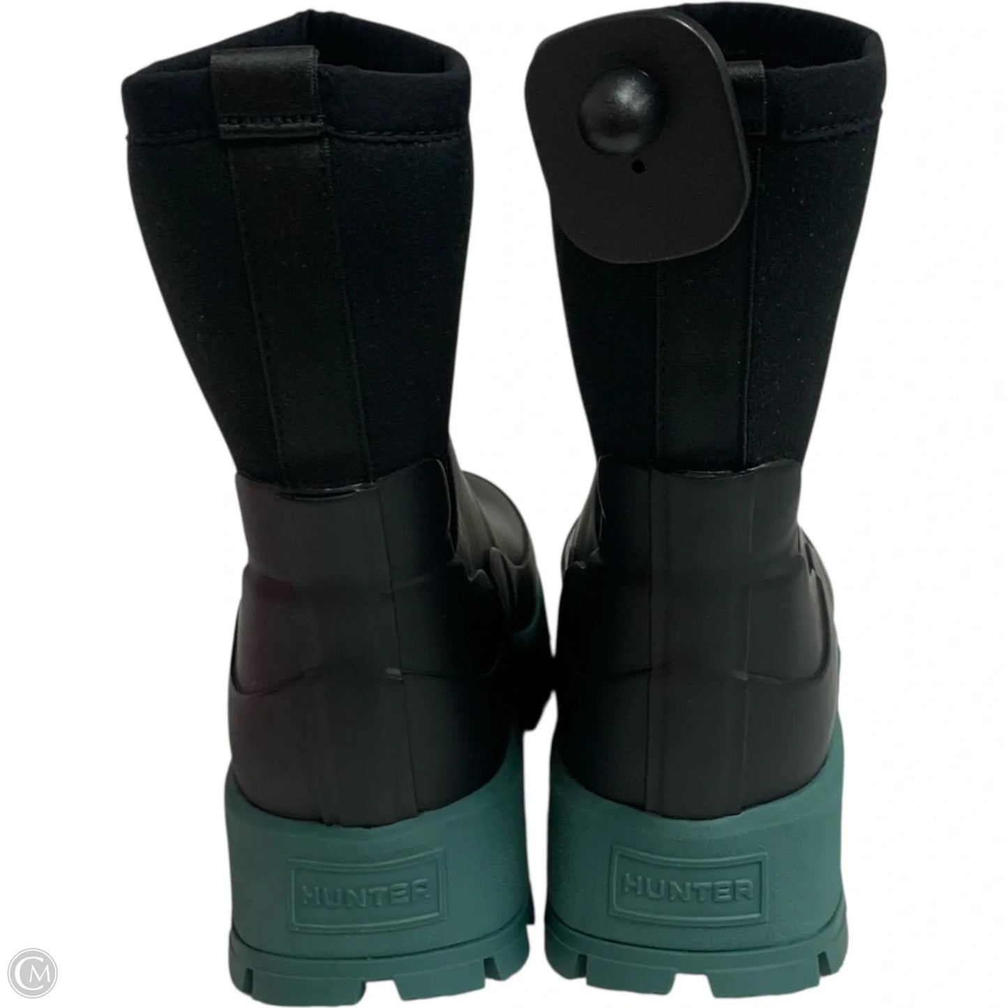Boots Rain By Hunter In Black, Size: 7