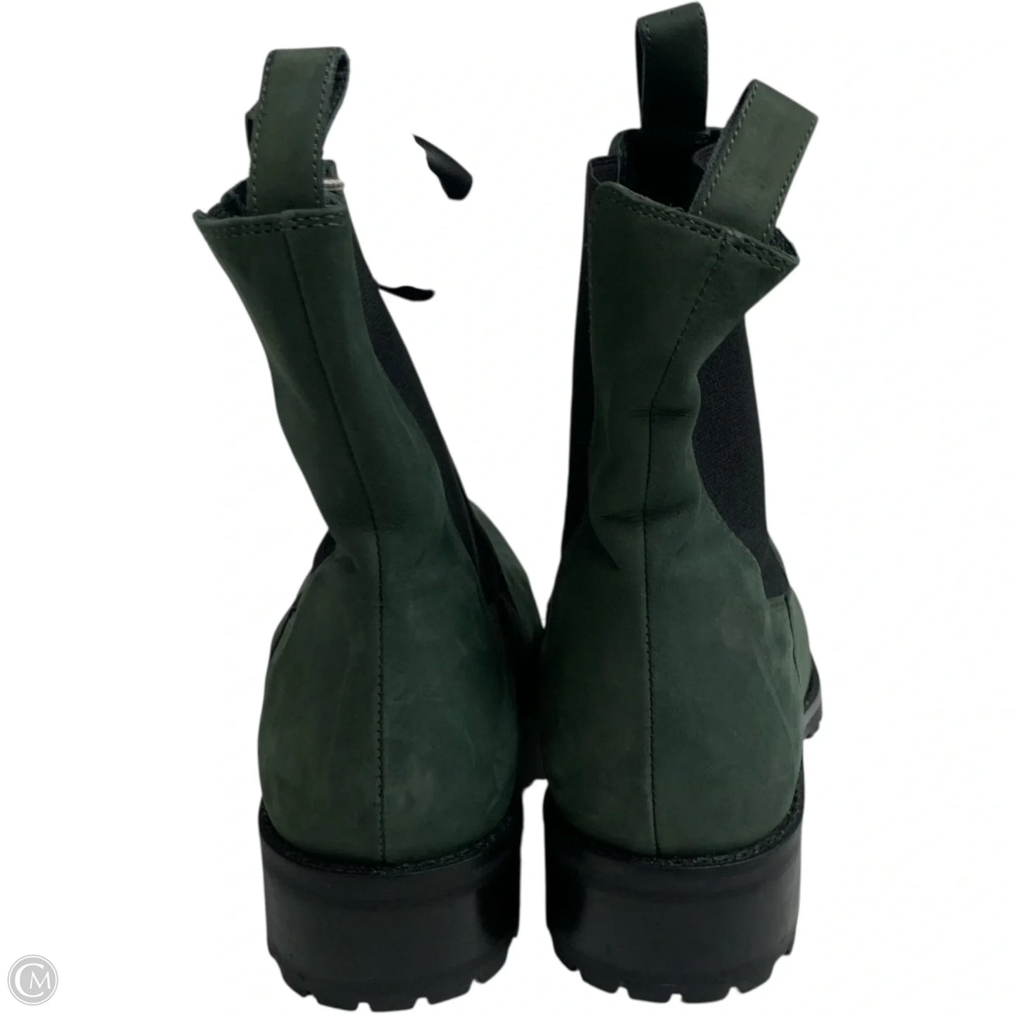 Boots Ankle Heels By Able In Green, Size: 7.5