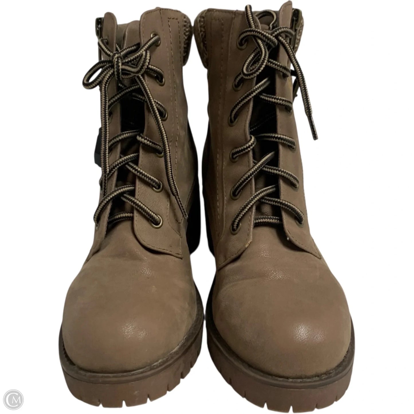 Boots Combat By Mia In Brown, Size: 7
