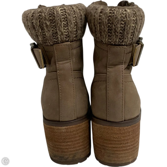 Boots Combat By Mia In Brown, Size: 7
