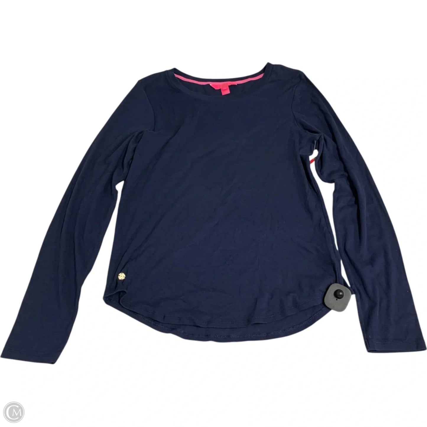 Top Long Sleeve Designer By Lilly Pulitzer In Navy, Size: Xl