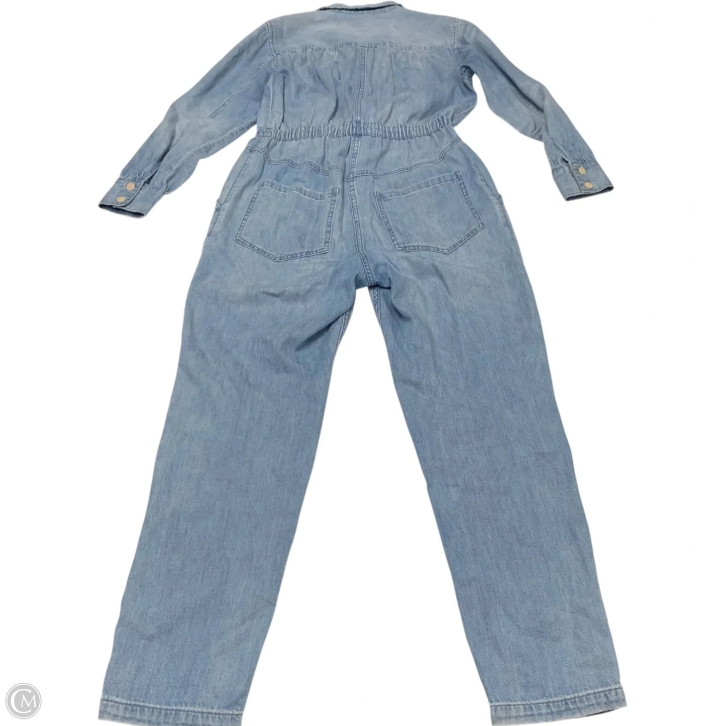 Jumpsuit By Rebecca Taylor In Blue Denim, Size: S