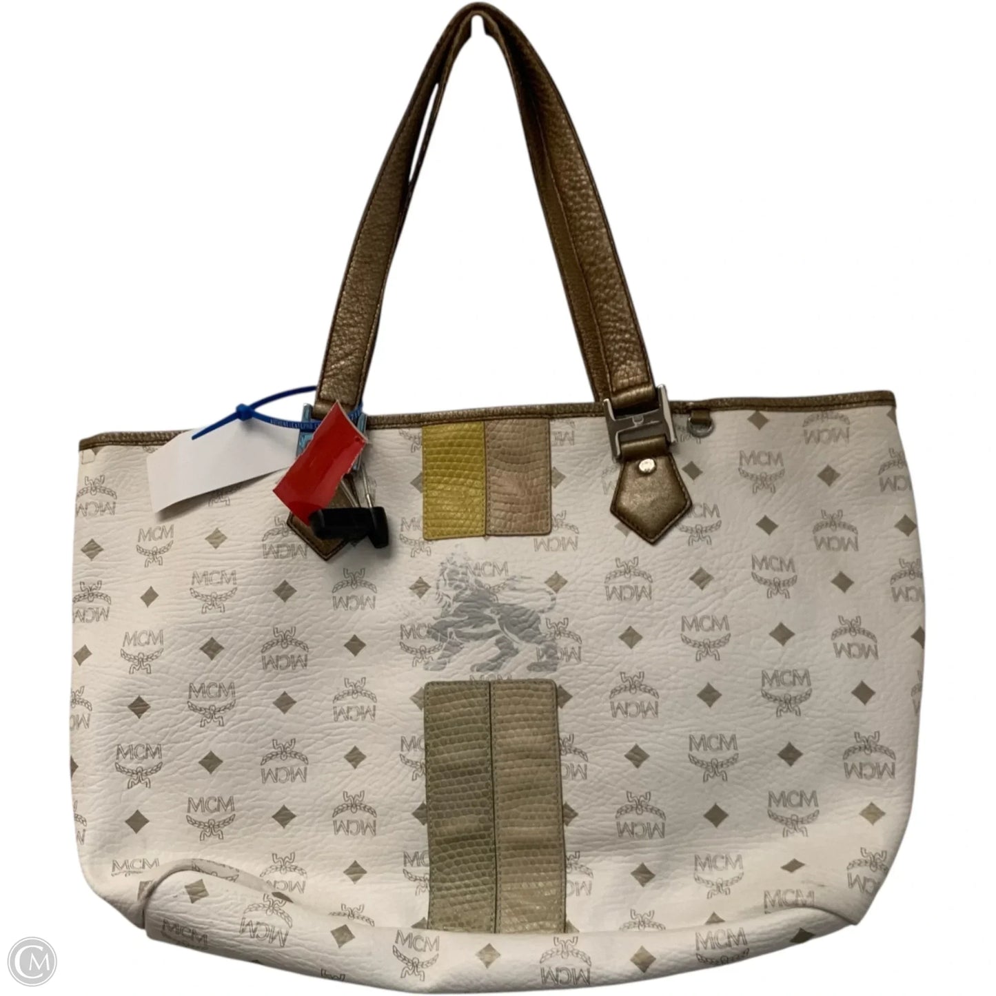 Tote Luxury Designer By Mcm, Size: Medium