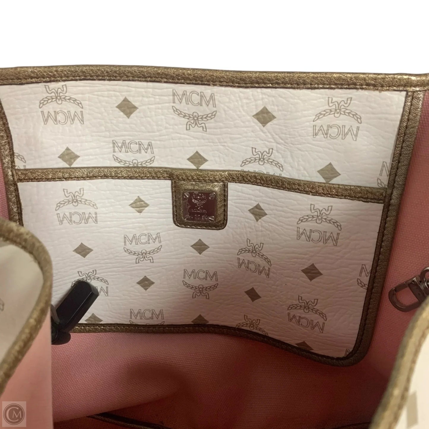 Tote Luxury Designer By Mcm, Size: Medium