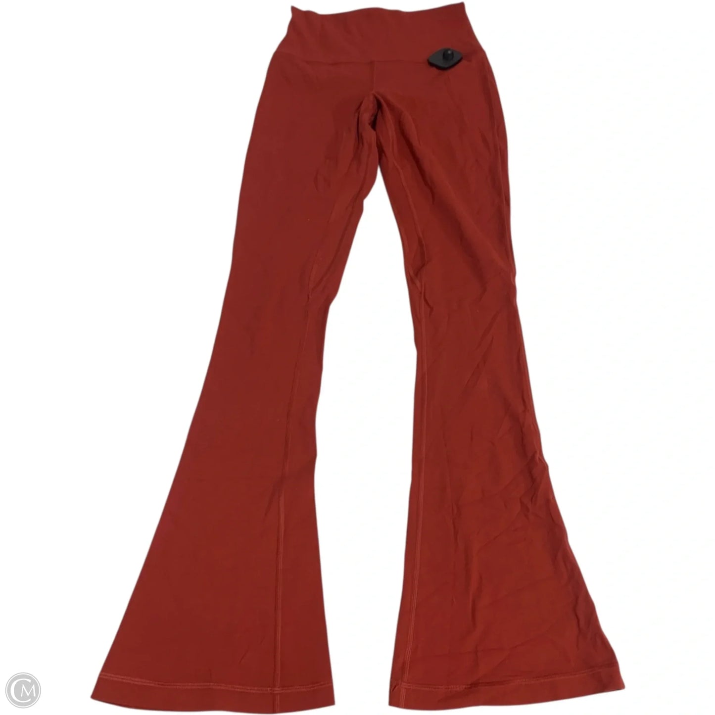 Athletic Leggings By Lululemon In Orange, Size: S