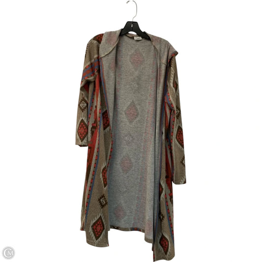 Cardigan By Cato In Pink & Tan, Size: Xl