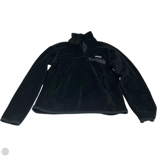 Sweatshirt Collar By Patagonia In Black, Size: S