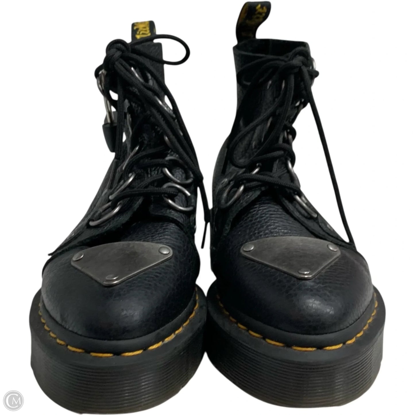 Boots Combat By Dr Martens In Black, Size: 8