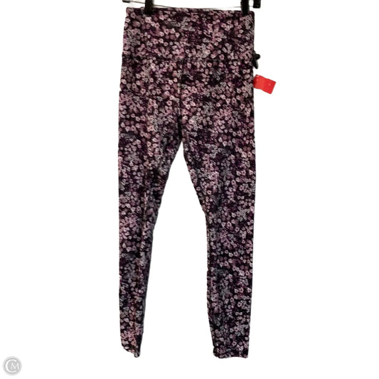 Athletic Leggings By Rbx In Floral Print, Size: M