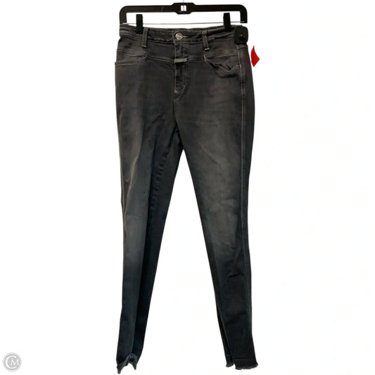Jeans Skinny By Closed In Grey Denim, Size: 8