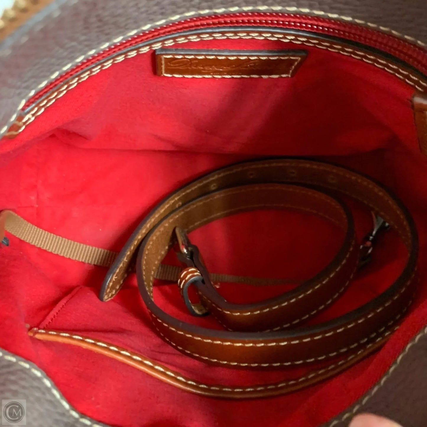 Crossbody Designer By Dooney And Bourke, Size: Medium