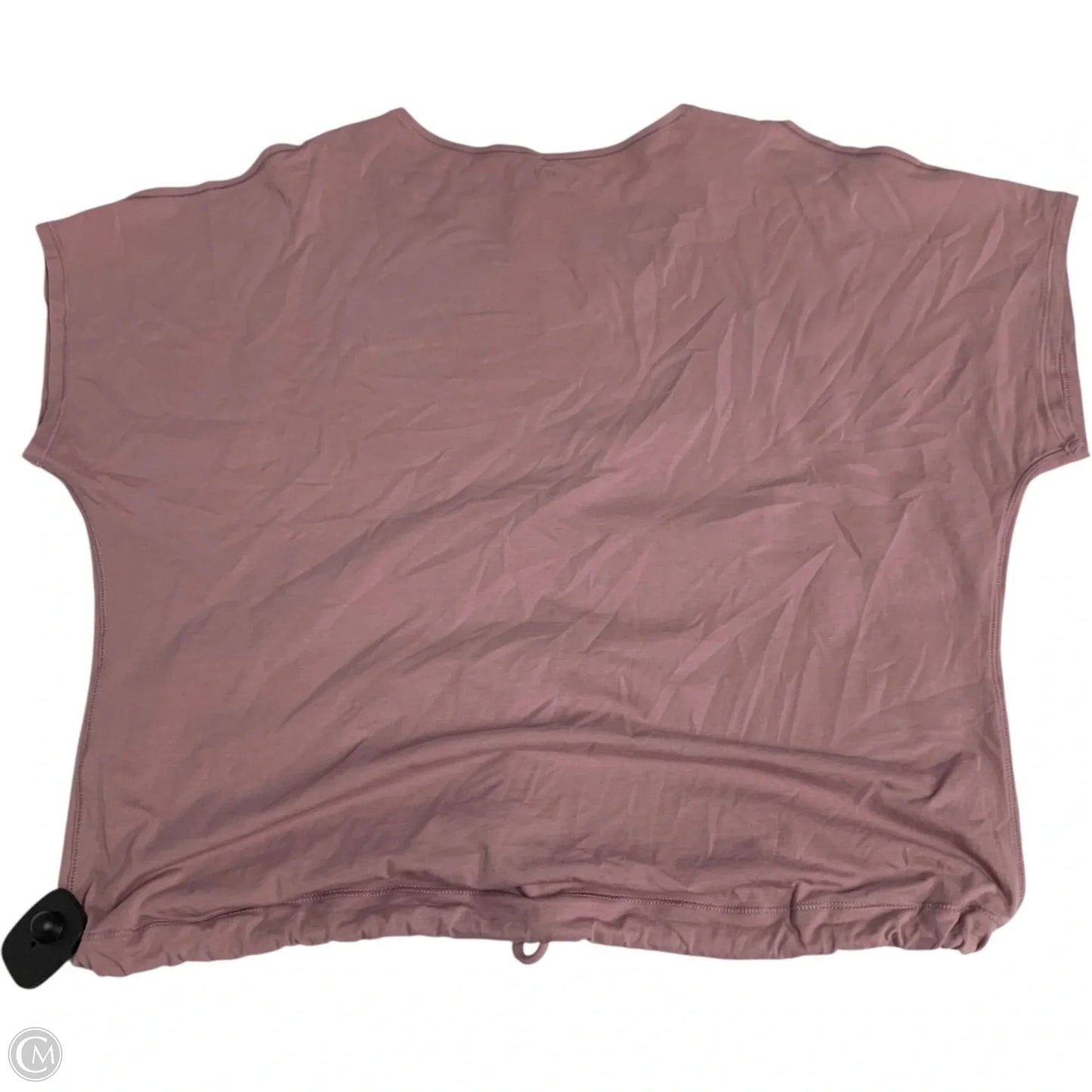 Athletic Top Short Sleeve By Lululemon In Purple, Size: Xs