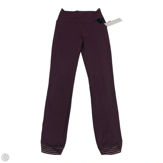 Athletic Leggings By Lululemon In Purple, Size: S