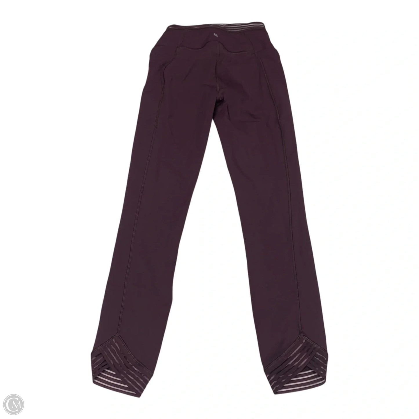 Athletic Leggings By Lululemon In Purple, Size: S