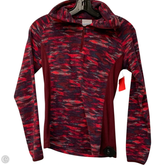 Sweatshirt Collar By Columbia In Blue & Purple, Size: Xs