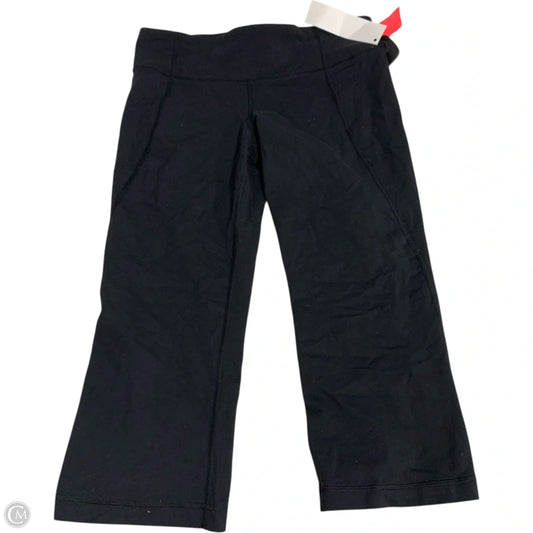 Athletic Leggings Capris By Lululemon In Black, Size: M