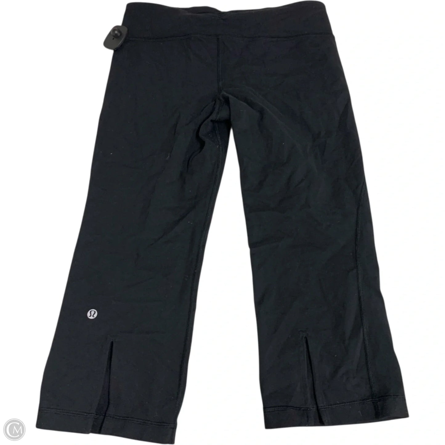 Athletic Leggings Capris By Lululemon In Black, Size: M