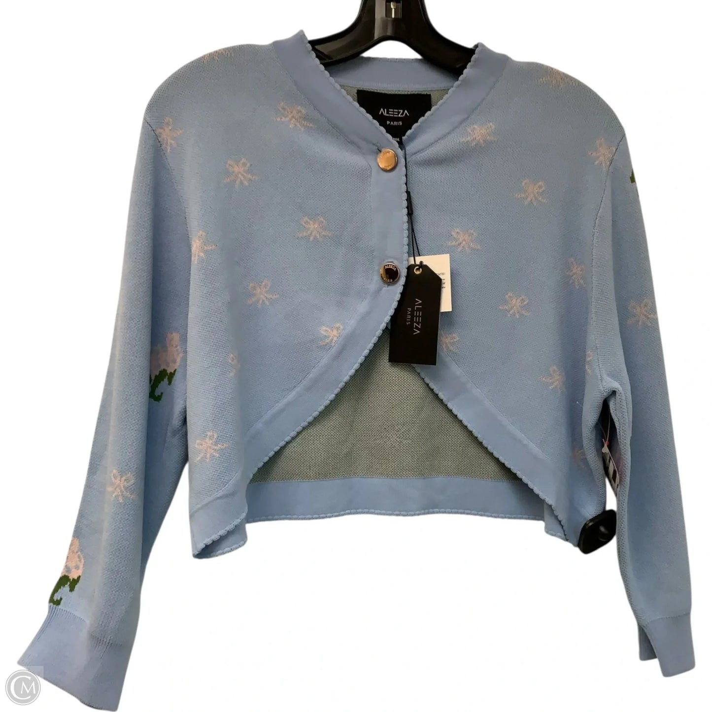 Cardigan By Aleeza In Blue, Size: L