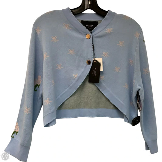 Cardigan By Aleeza In Blue, Size: L