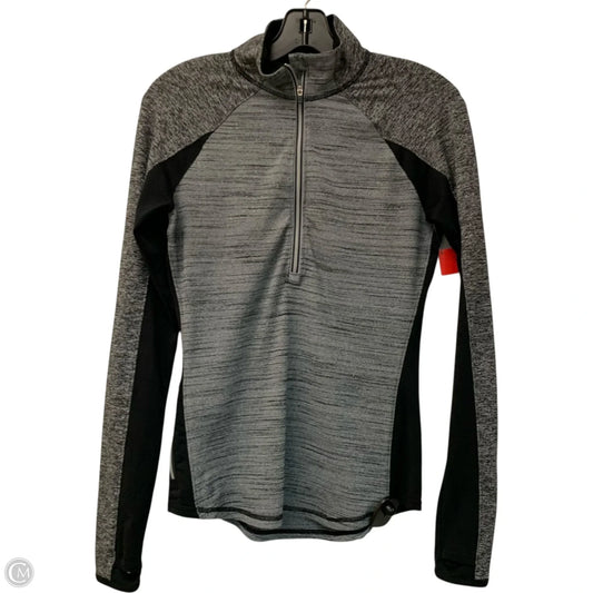 Athletic Top Long Sleeve Collar By Athleta In Grey, Size: Xs