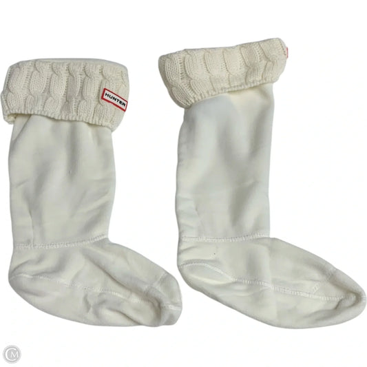 Socks By Hunter In White, Size: Osfm
