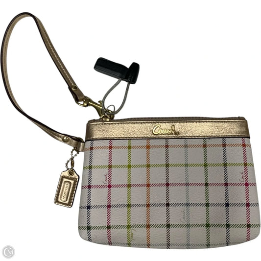 Wristlet Designer By Coach, Size: Medium