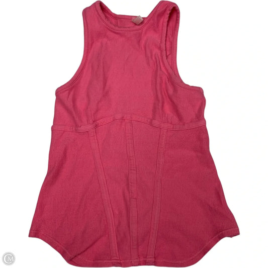 Top Sleeveless By Free People In Pink, Size: S