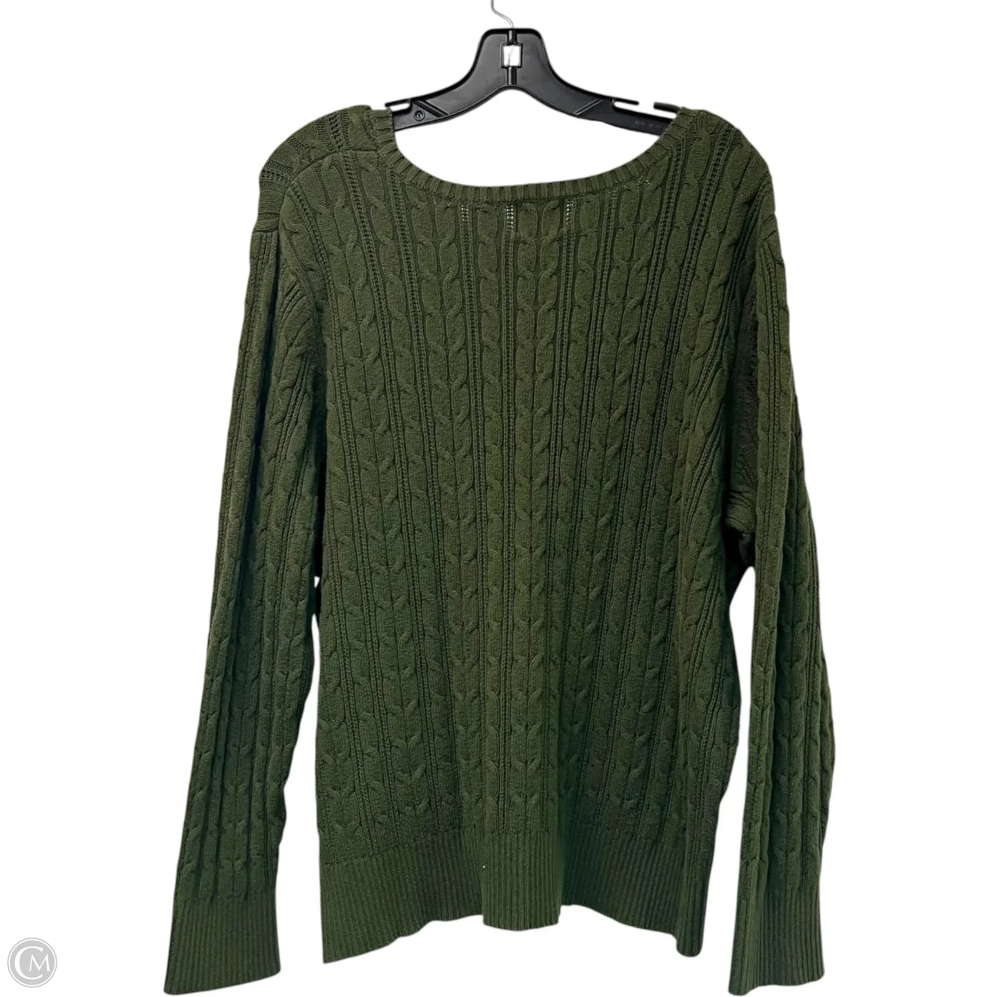 Sweater By St Johns Bay In Green, Size: 2x