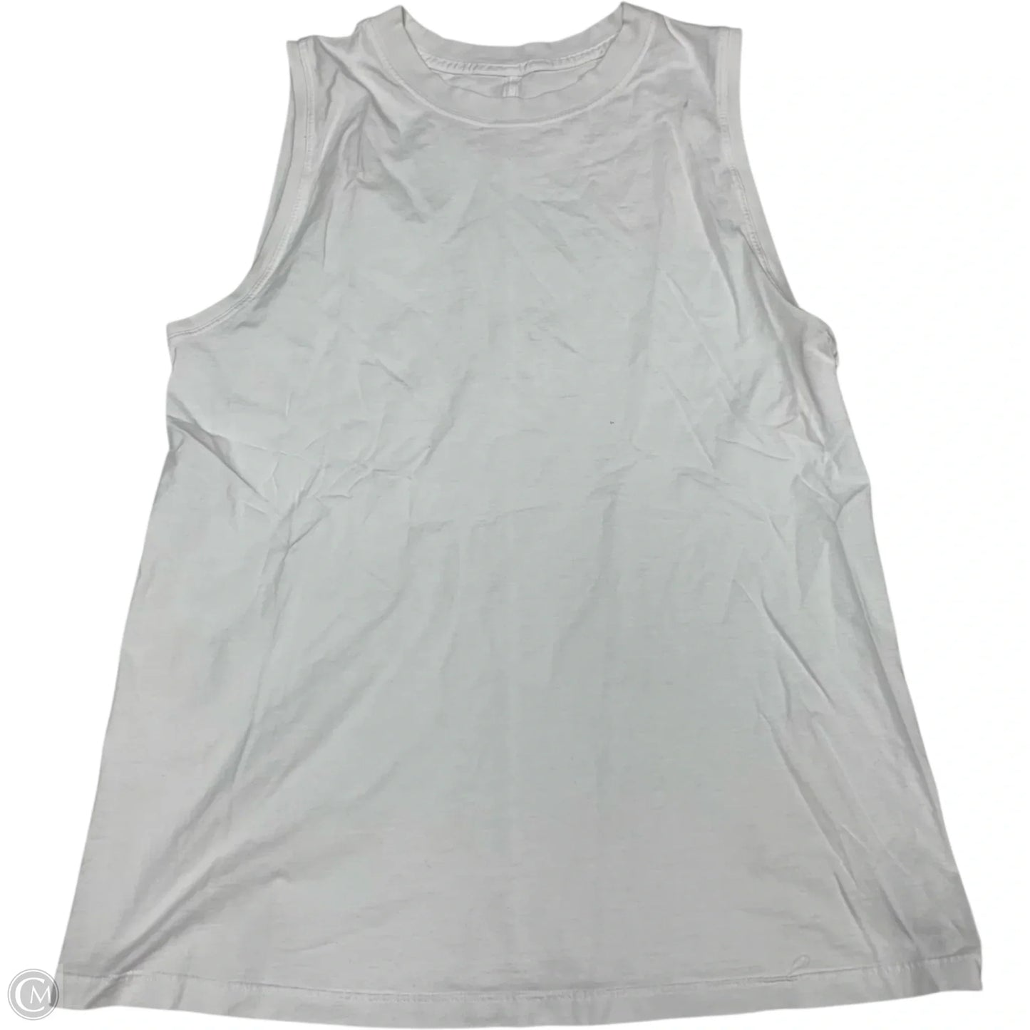Athletic Tank Top By Lululemon In White, Size: S