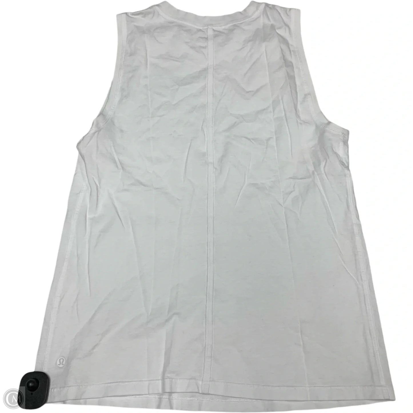 Athletic Tank Top By Lululemon In White, Size: S