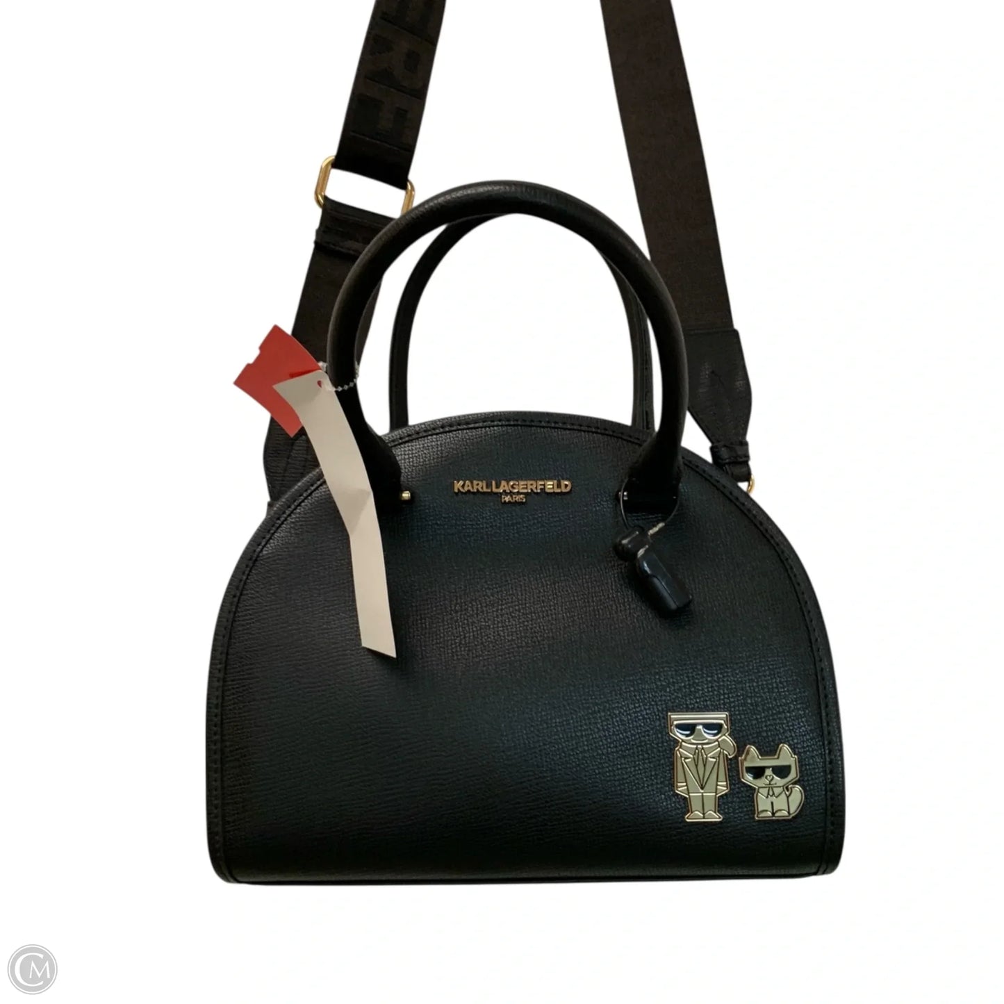 Crossbody Designer By Karl Lagerfeld, Size: Medium