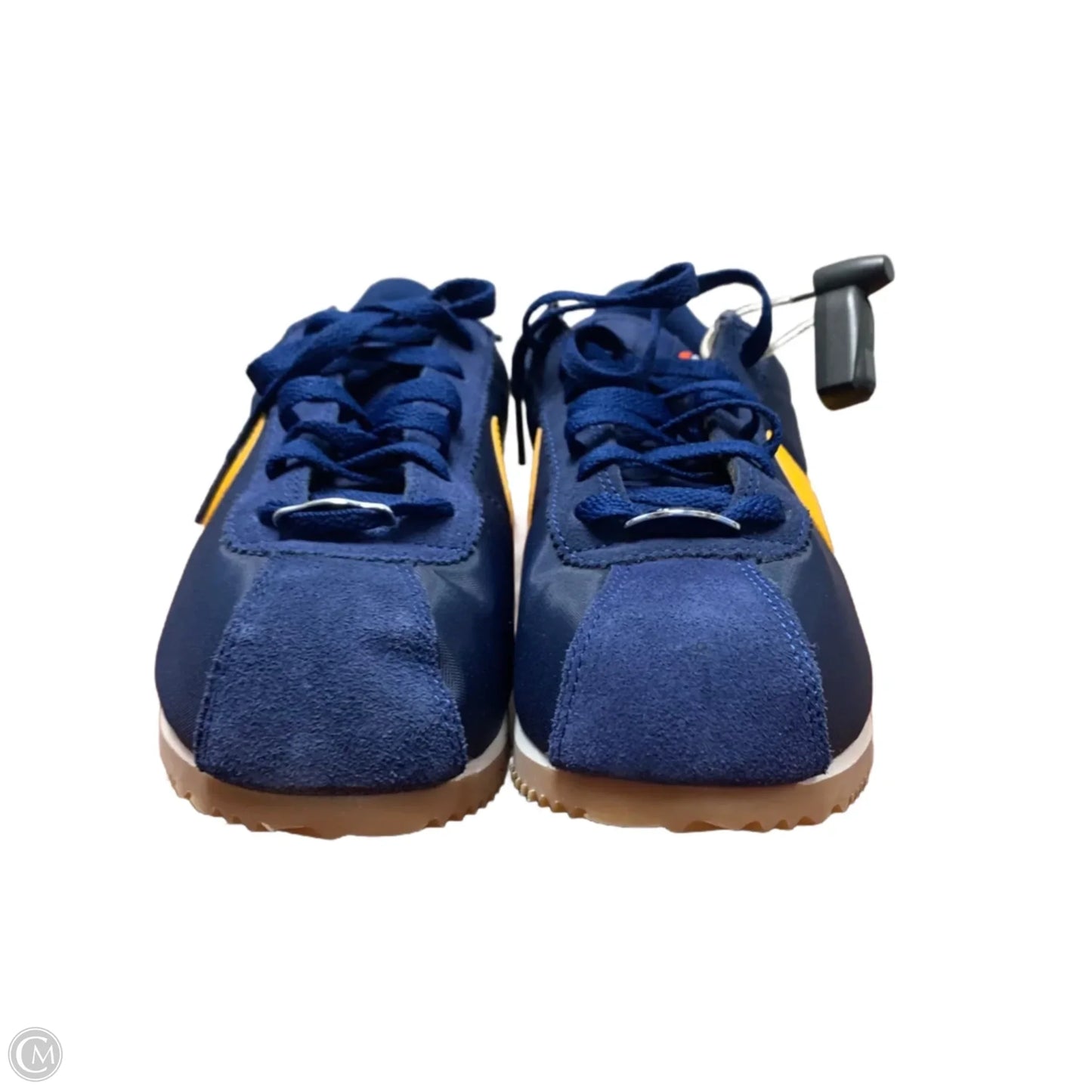 Shoes Sneakers By Nike In Blue & Yellow, Size: 7.5