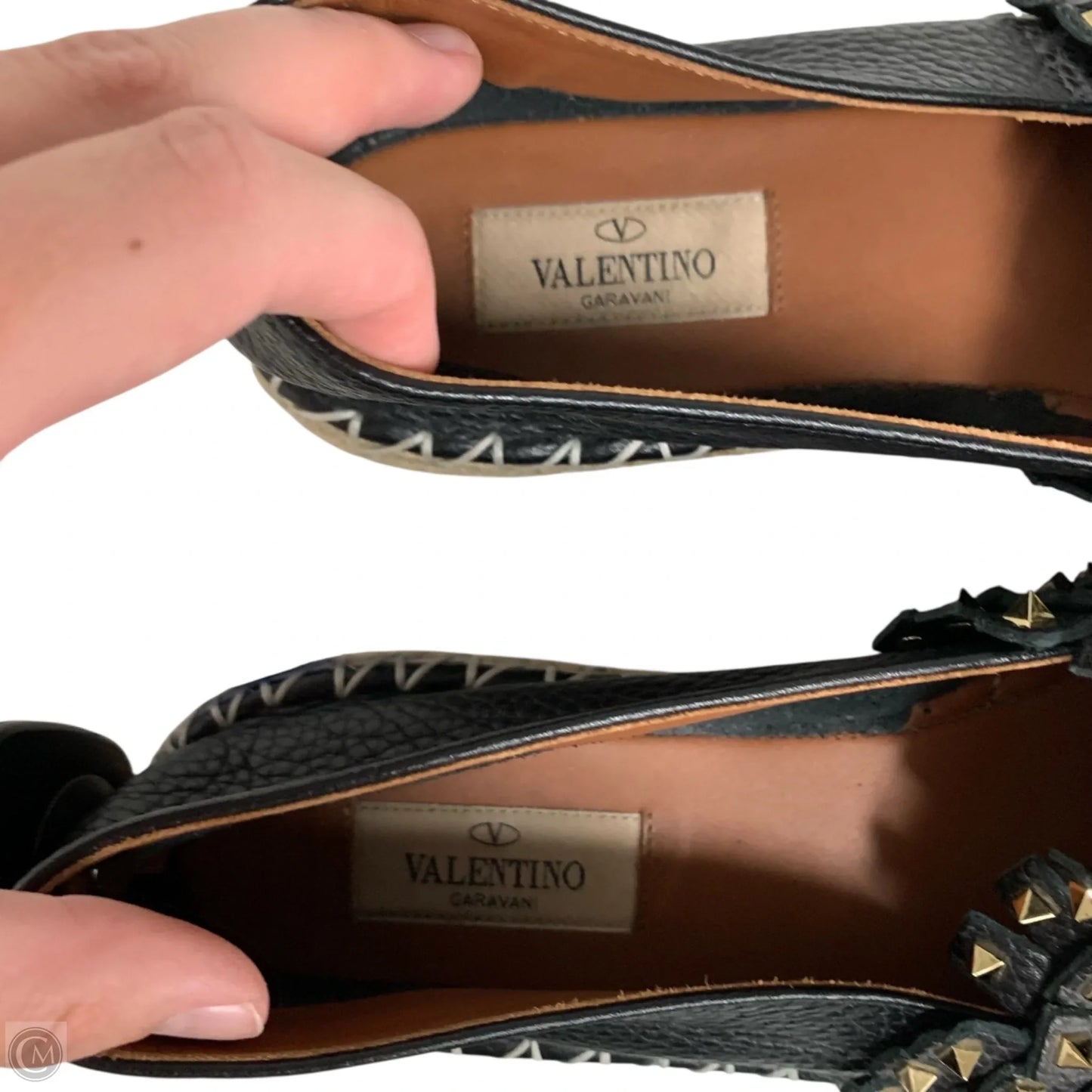Shoes Luxury Designer By Valentino-garavani In Black, Size: 10.5