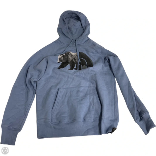 Sweatshirt Hoodie By The North Face In Blue, Size: S