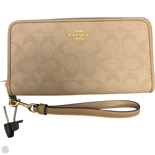 Wallet Designer By Coach, Size: Large