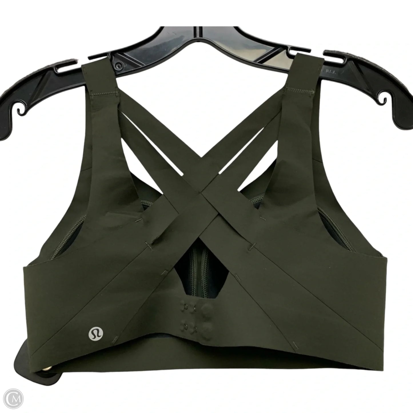 Athletic Bra By Lululemon In Green, Size: M