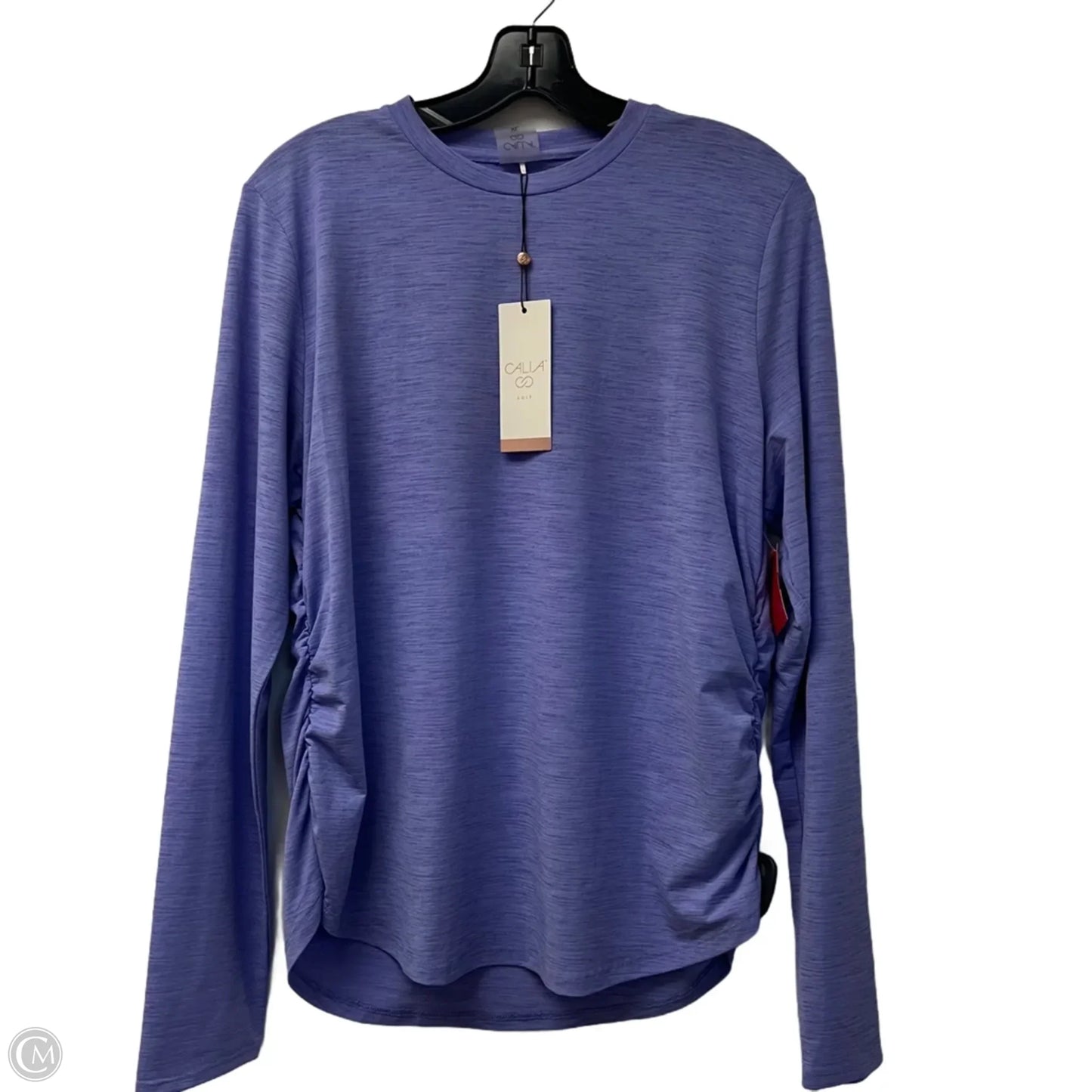 Athletic Top Long Sleeve Crewneck By Calia In Purple, Size: Xl