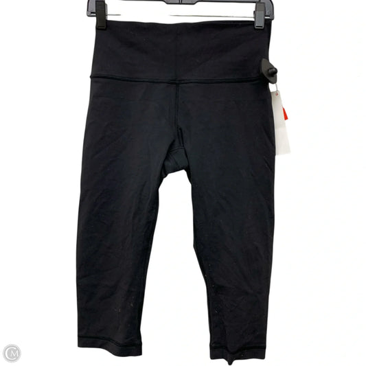 Athletic Leggings Capris By Lululemon In Black, Size: M