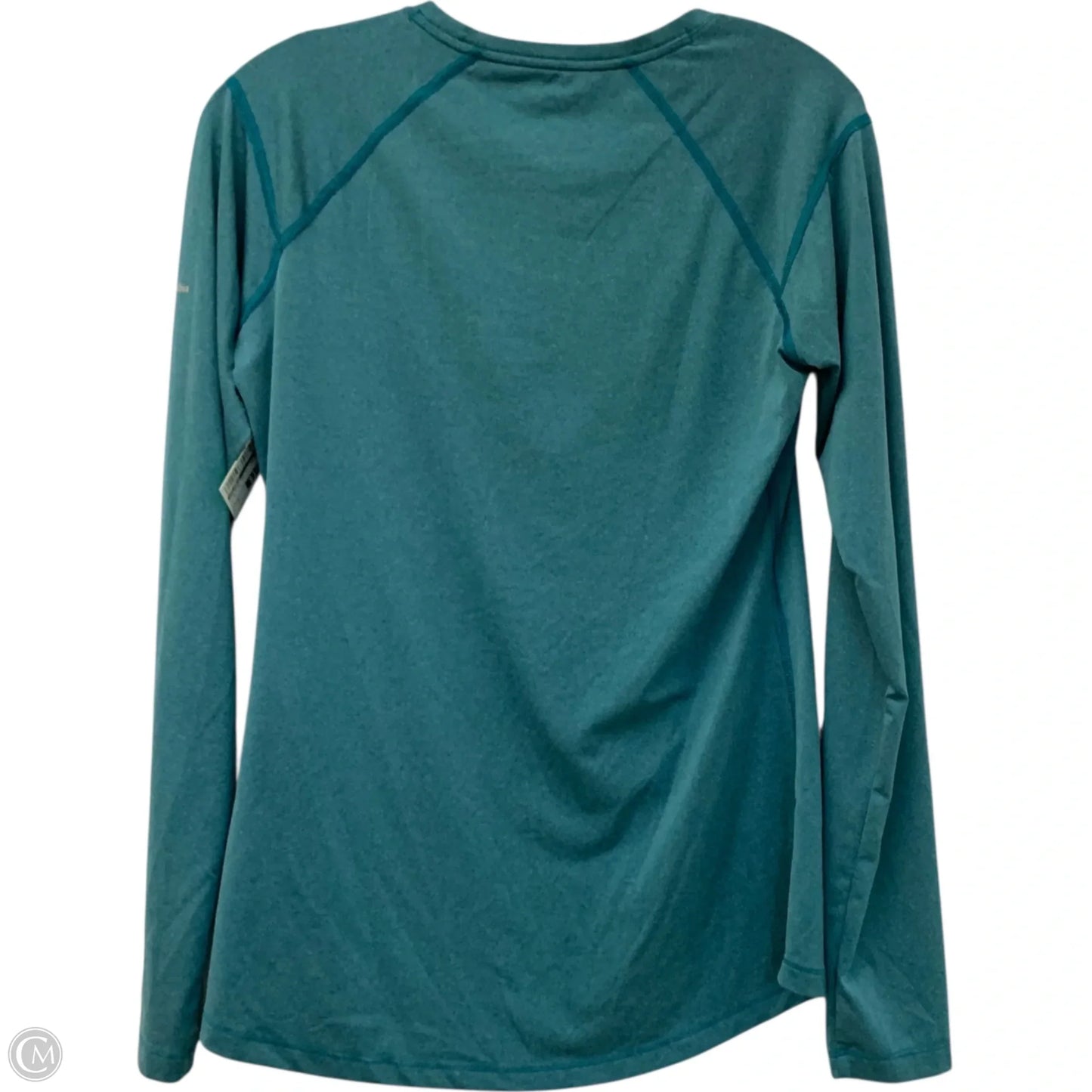 Athletic Top Long Sleeve Crewneck By Columbia In Blue, Size: S