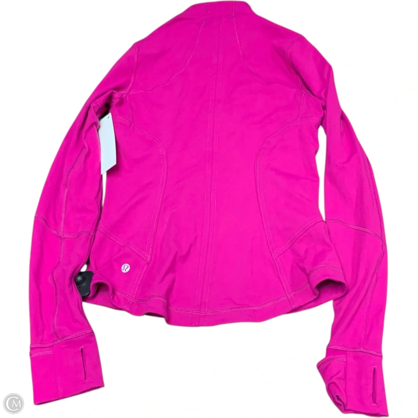 Athletic Jacket By Lululemon In Pink, Size: M
