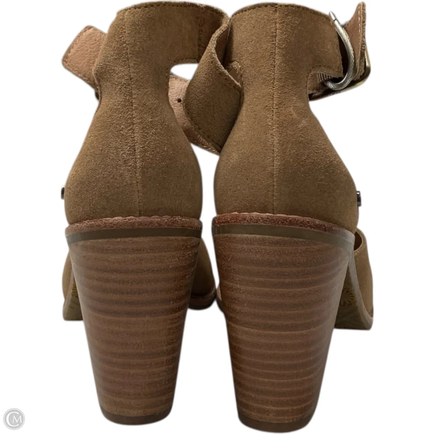 Sandals Designer By Ugg In Tan, Size: 6.5