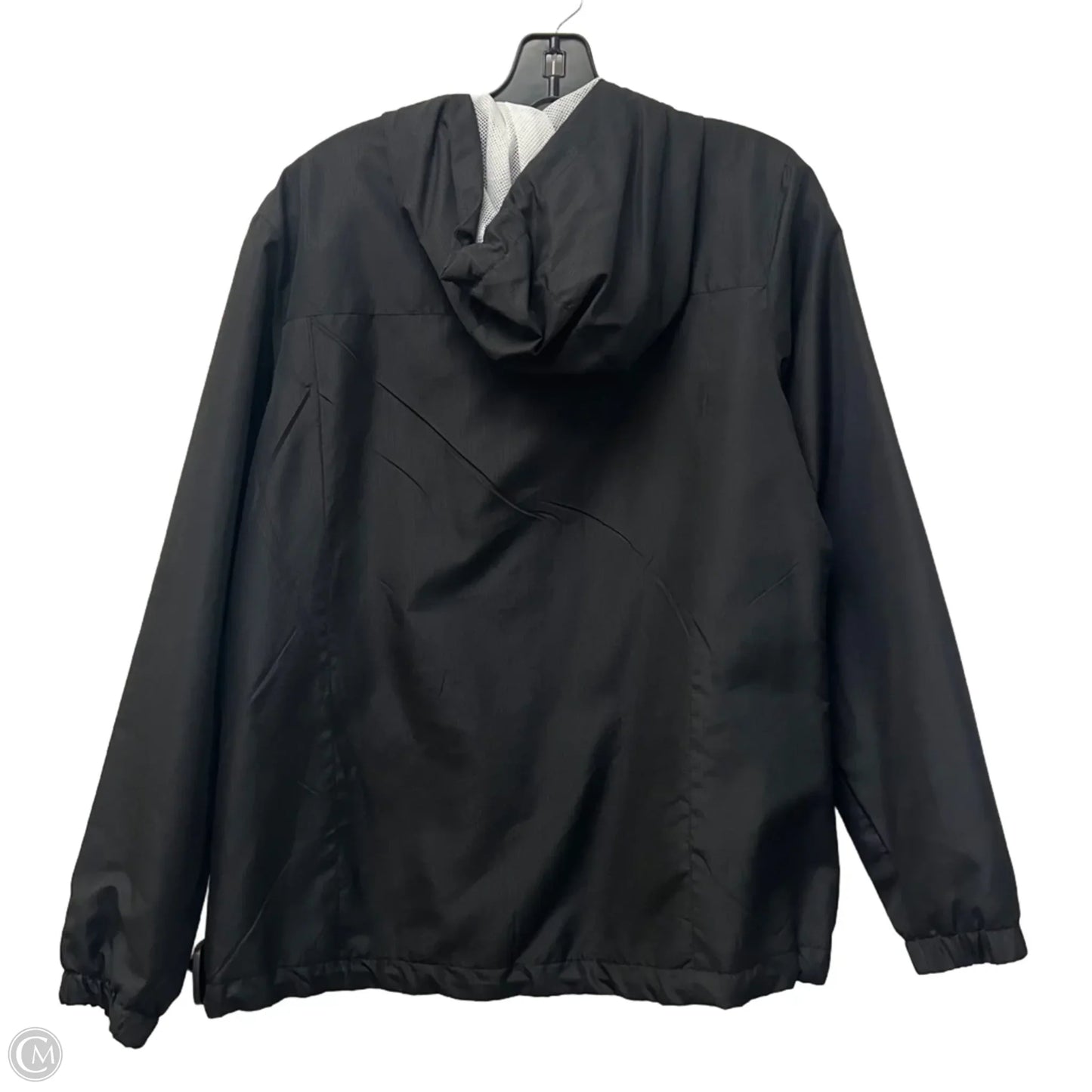 Athletic Sweatshirt Collar By Reebok In Black, Size: Xl