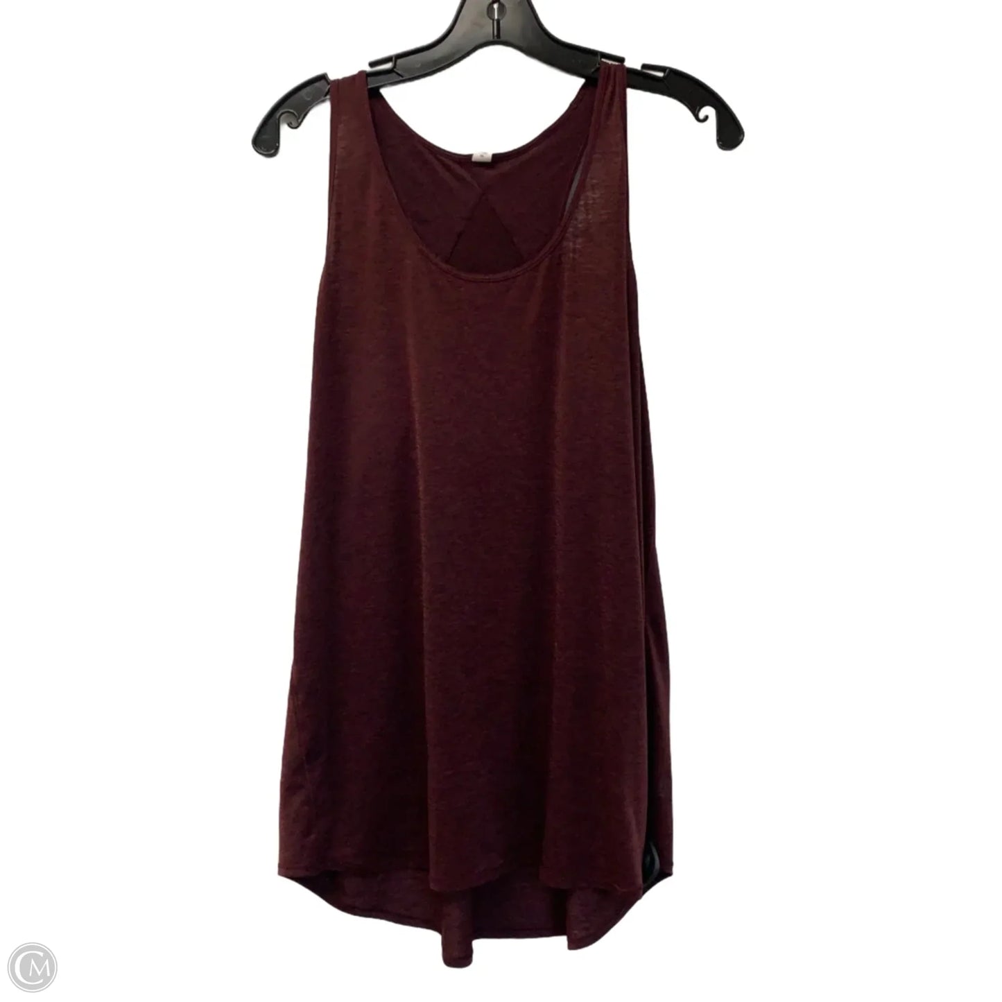 Athletic Tank Top By Lululemon In Purple, Size: M