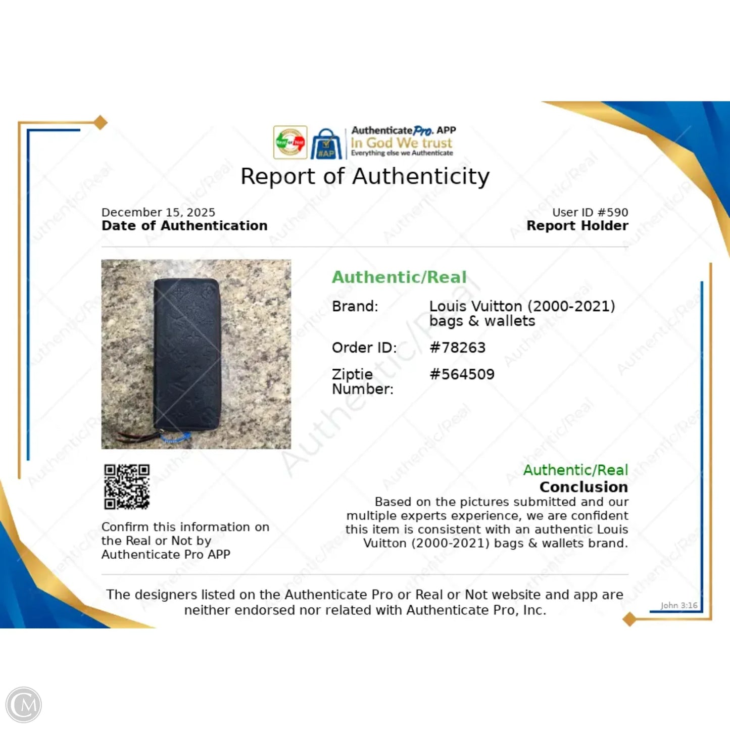 Wallet Luxury Designer By Louis Vuitton, Size: Medium