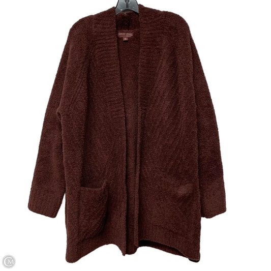 Sweater Cardigan By Barefoot Dreams In Purple, Size: 2x