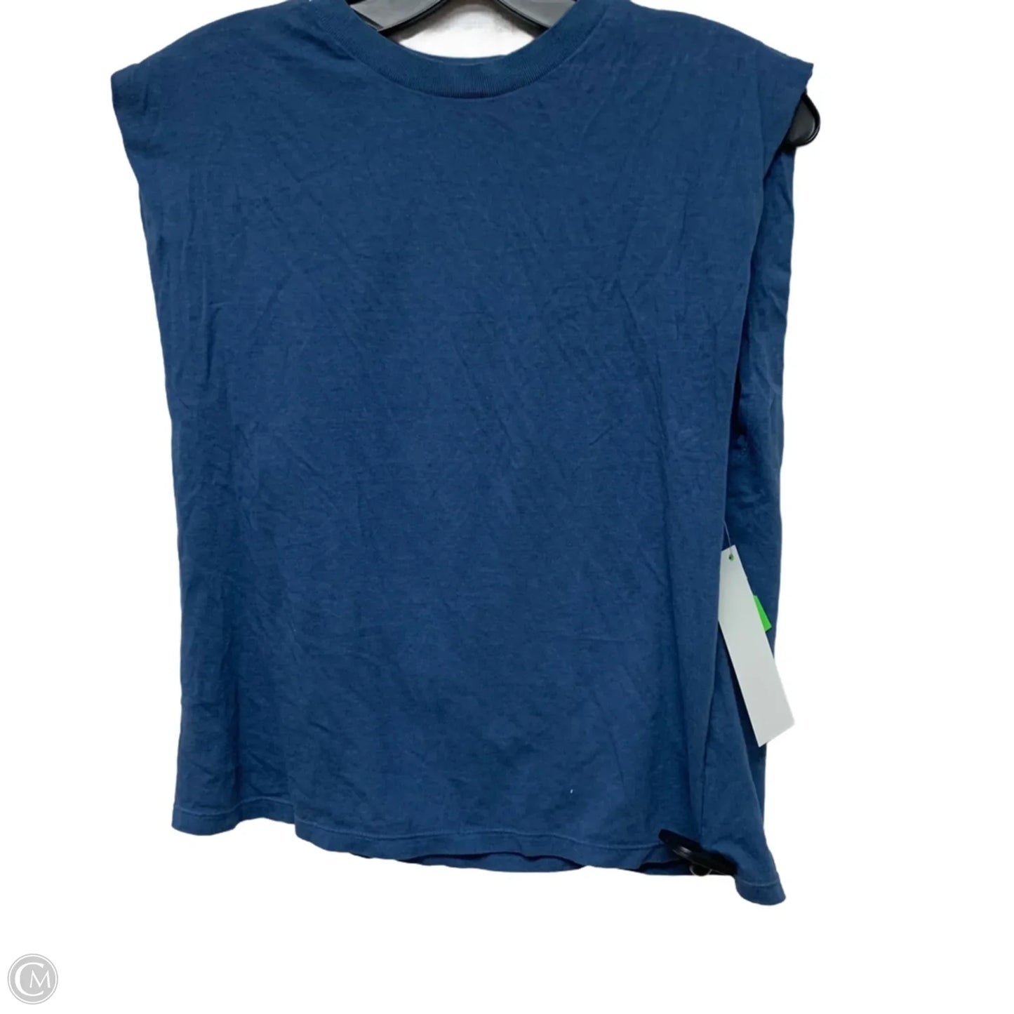 Top Sleeveless Designer By Alice + Olivia In Blue, Size: M